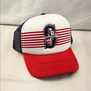 Red and White Trucker Hat
